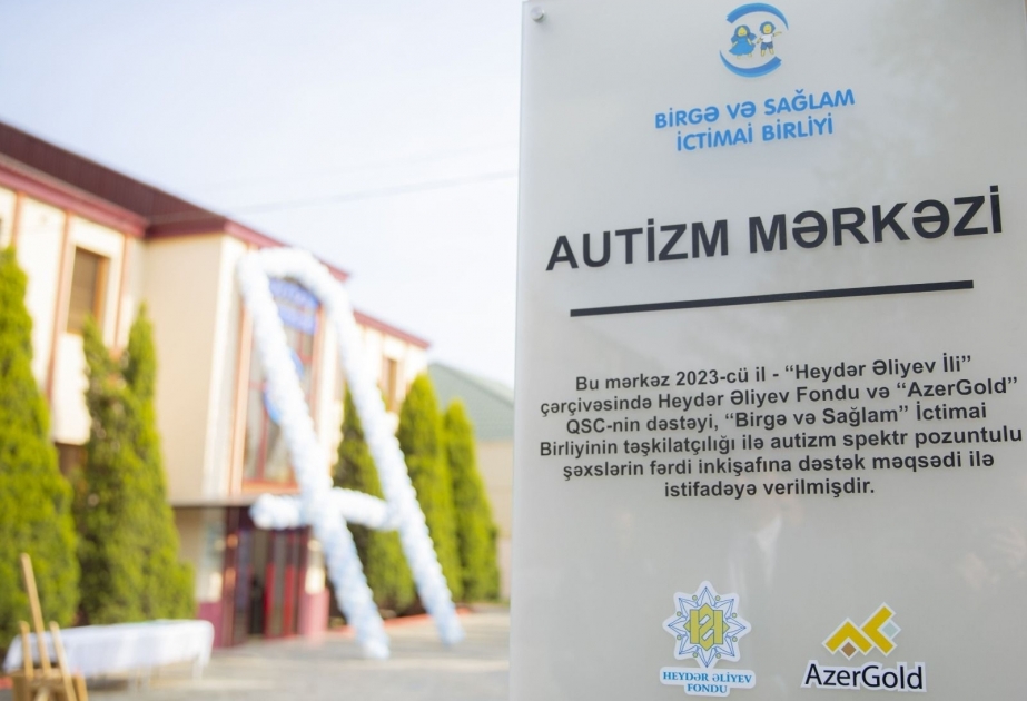 По инициативе Фонда Гейдара Алиева и при поддержке ЗАО «AzerGold» в Гяндже сдан в эксплуатацию Центр аутизма