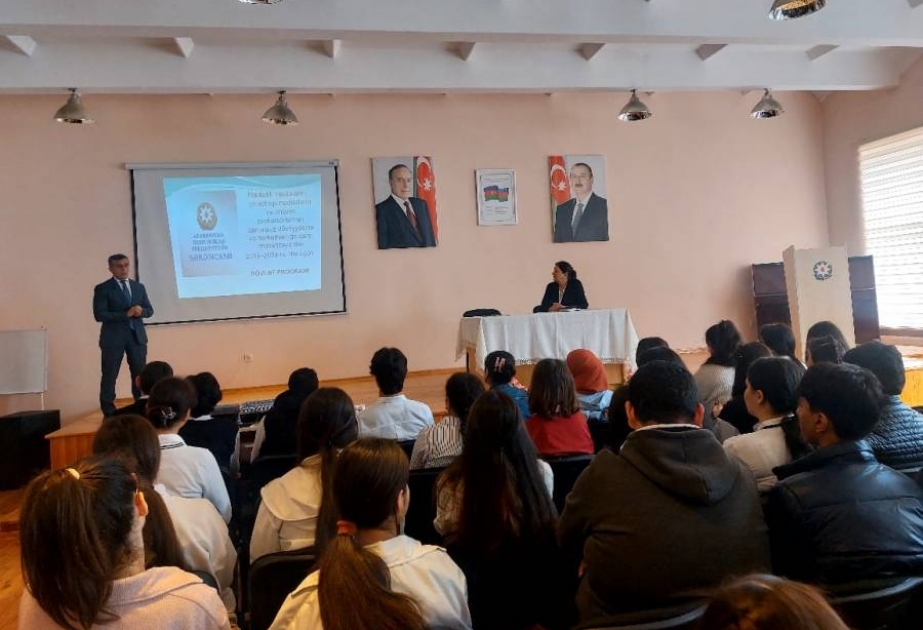 Astara məktəbliləri narkomaniyanın doğurduğu faciələr barədə məlumatlandırılıblar