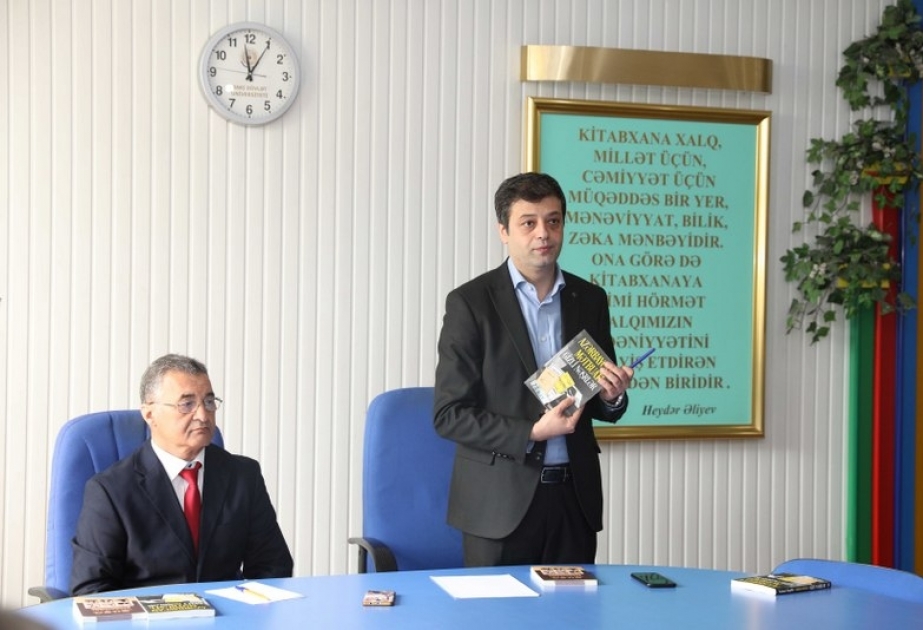 “Şuşa ziyalıları: unudulmuş irs” və “Azərbaycan mətbuatı: gizli nəşrlər” kitablarının təqdimatı olub