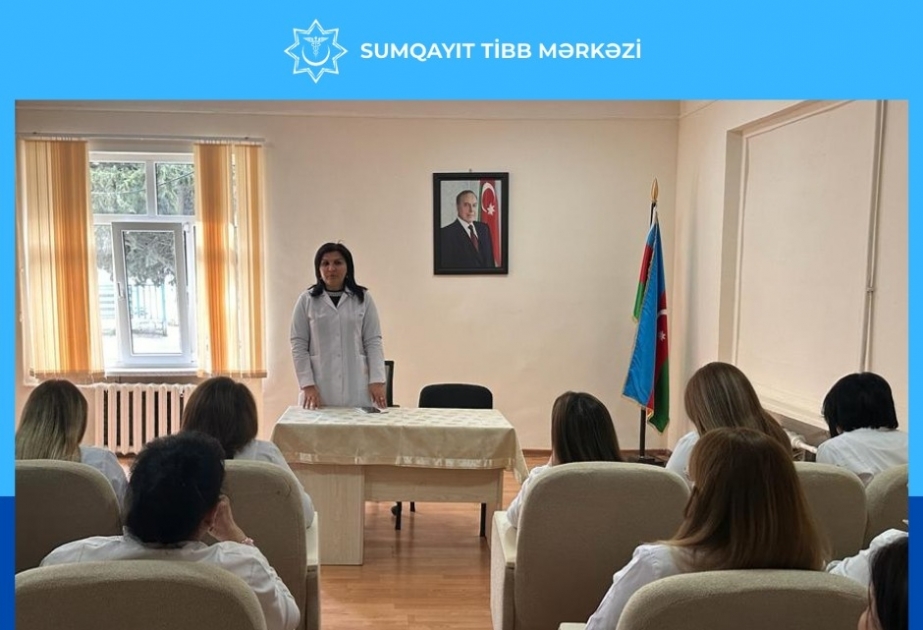 "Heydər Əliyev və Sumqayıt səhiyyəsi” mövzusunda tədbir keçirilib