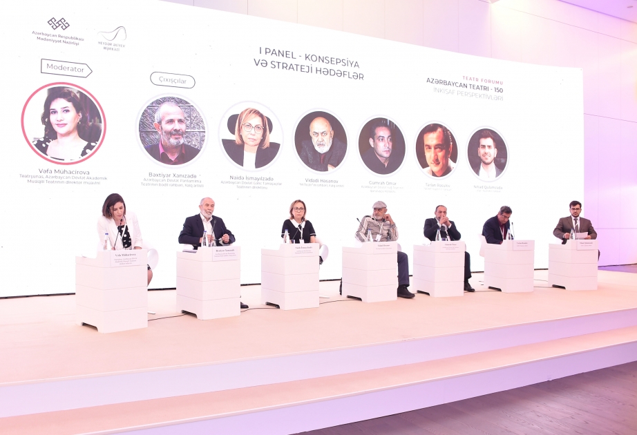 “Azərbaycan teatrı–150: inkişaf perspektivləri” mövzusunda Teatr Forumu davam edir