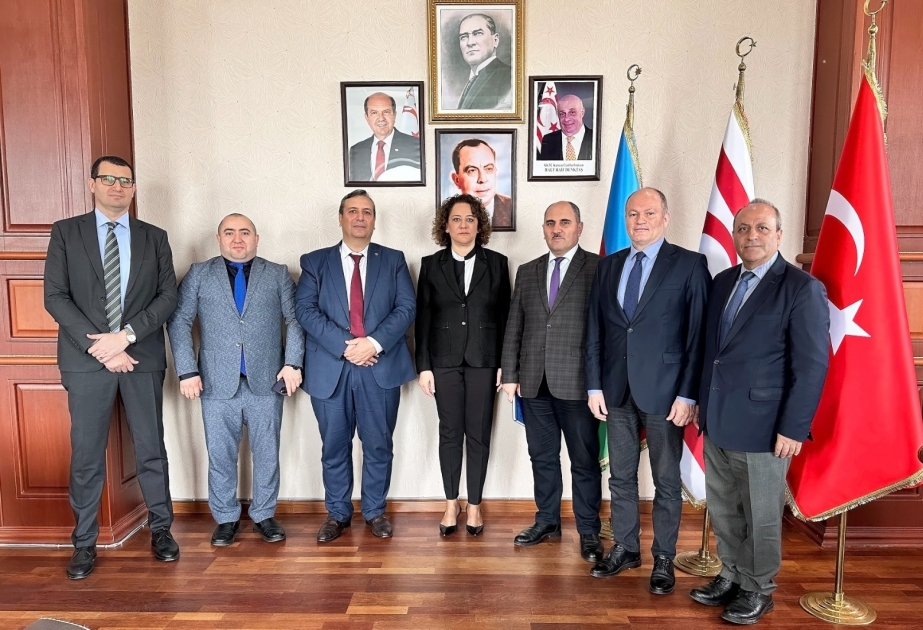 Mətbuat Şurasının komissiya üzvləri Şimali Kiprin Bakıdakı nümayəndəsi ilə görüşüblər