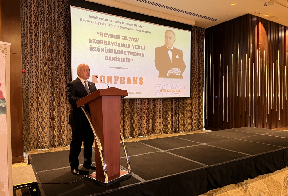 Heydər Əliyev Azərbaycanda yerli özünüidarəetmənin banisidir