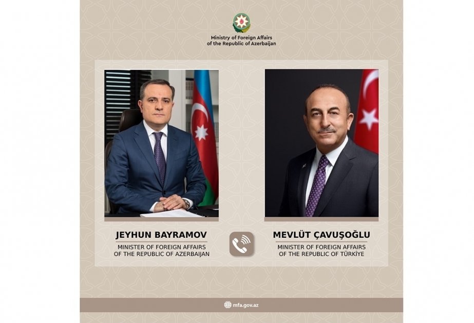 وزيرا خارجية أذربيجان وتركيا يبحثان الوضع الإقليمي