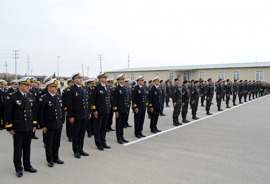 “Dəniz komando təməl kursu”nun növbəti buraxılış mərasimi keçirilib