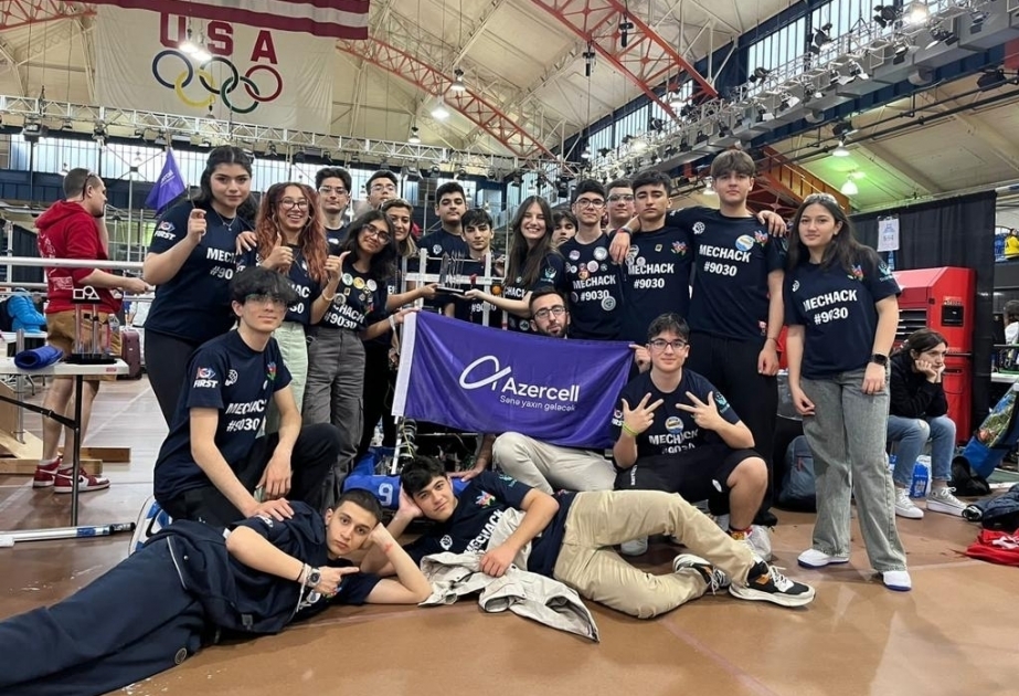 Los jóvenes roboticistas de Azerbaiyán han llegado a la final de la competición estadounidense