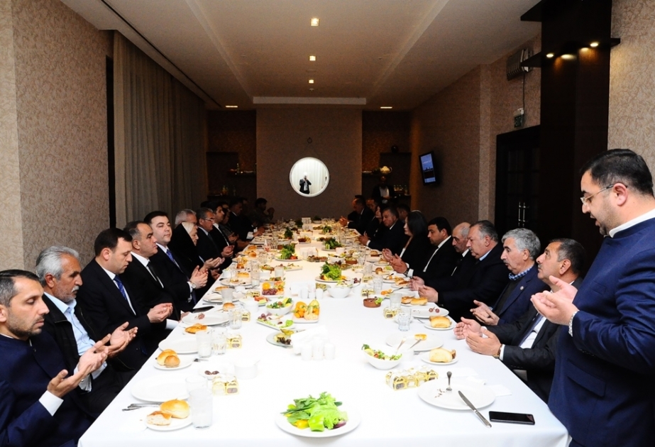 Naftalanda şəhid ailələri və qazilər üçün iftar süfrəsi təşkil olunub