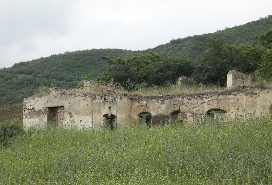 Qubadlı rayonunun Yuxarı Xocamsaqlı kəndi  FOTO