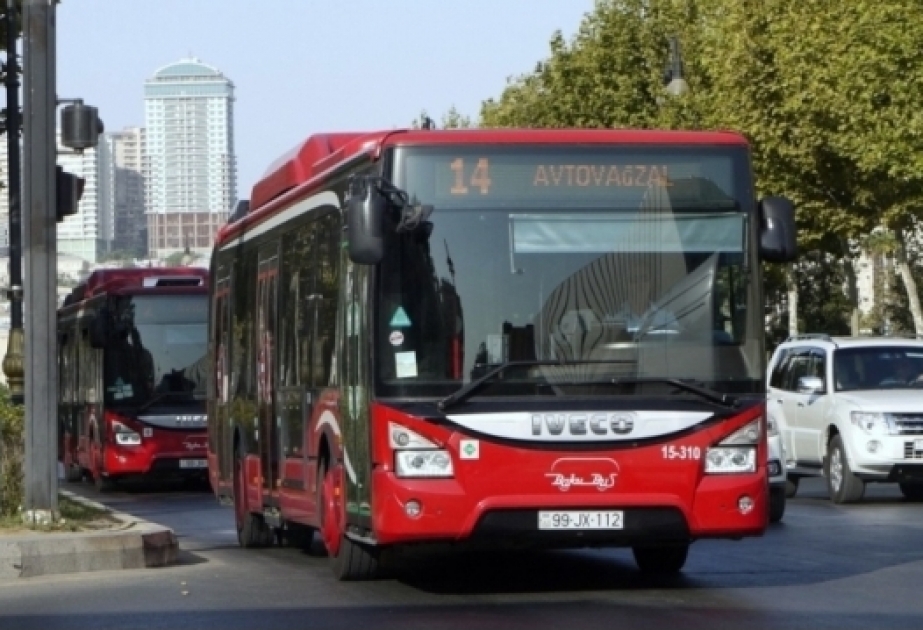 Paytaxtda avtobusların hərəkət intervalında gecikmələr müşahidə edilir