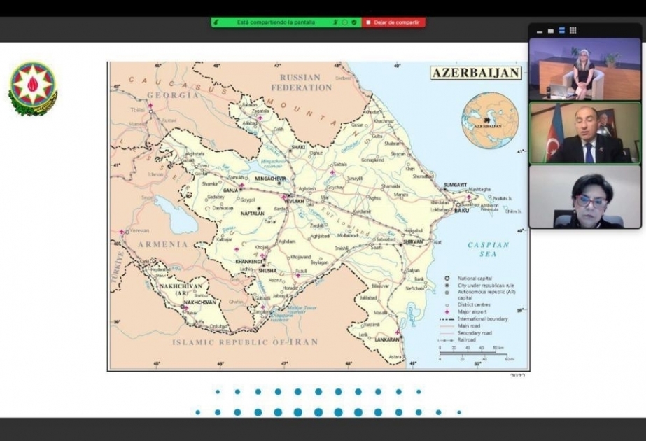 Se celebró una presentación sobre Azerbaiyán y las nuevas realidades de la región en la prestigiosa universidad de México