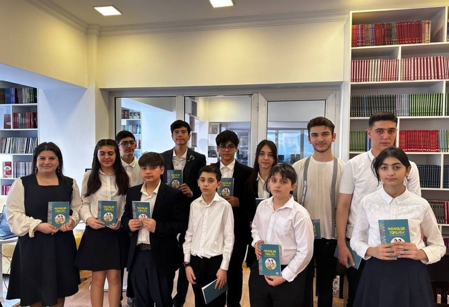 Ulu Öndər Heydər Əliyevə həsr edilmiş "Hekayələr toplusu" kitabının təqdimatı olub