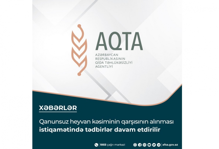 Qanunsuz heyvan kəsimi məntəqələri ilə əlaqədar tədbirlər görülüb