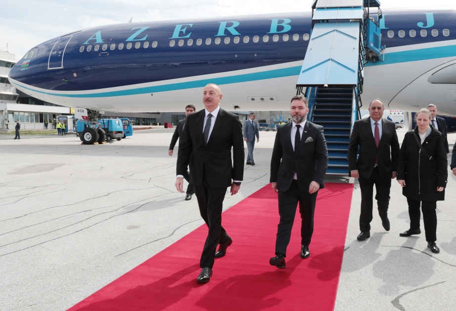 Presidente de Azerbaiyán llegó en una visita oficial a Bosnia y Herzegovina