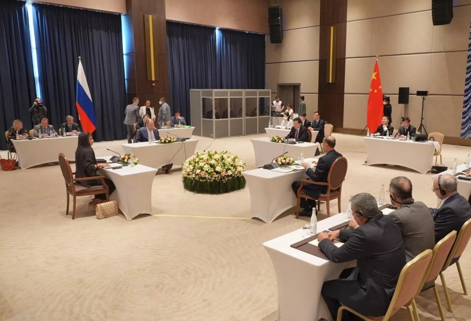 لقاء رباعي مغلق بين وزراء خارجية باكستان وإيران والصين وروسيا في سمرقند