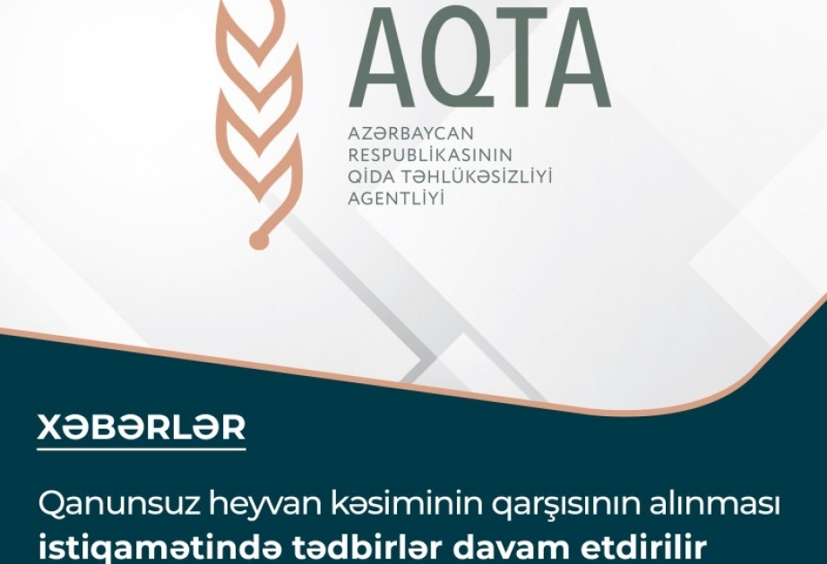 Qanunsuz heyvan kəsimi məntəqələri ilə əlaqədar tədbirlər görülüb