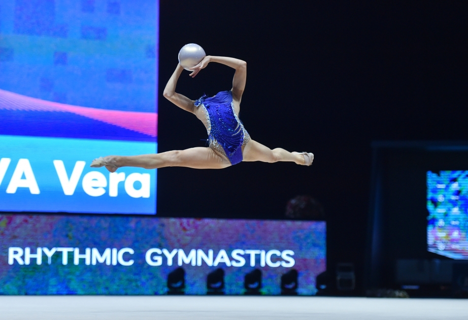 Kiprli gimnast “AGF Trophy”də top ilə təsnifat yarışlarının lideridir