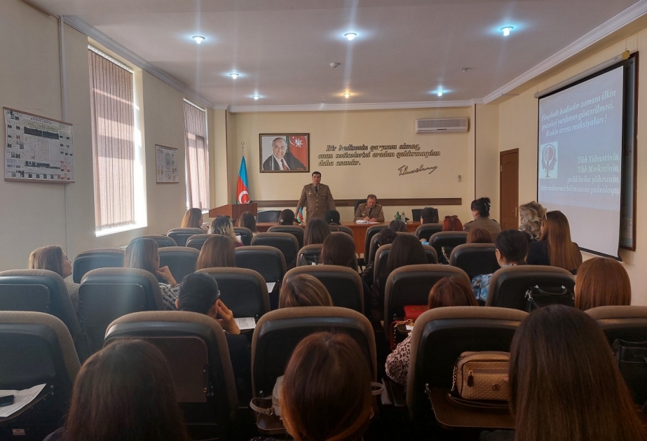 Sumqayıtlılar fövqəladə hallar zamanı davranış qaydaları ilə tanış olublar