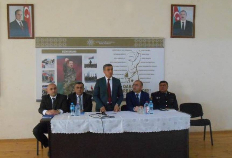 Masallı məktəbliləri narkotik vasitələrin cəmiyyət üçün yaratdığı problemlər haqqında məlumatlandırılıblar