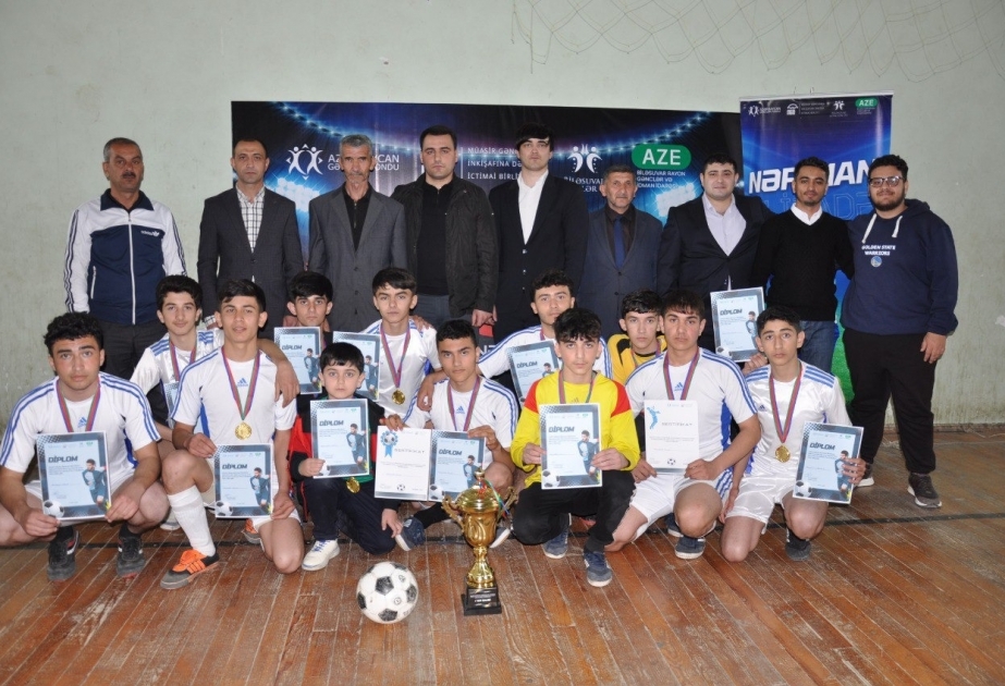 Şəhid futbolçu Nəriman Əlizadənin xatirəsinə həsr olunmuş minifutbol turniri keçirilib