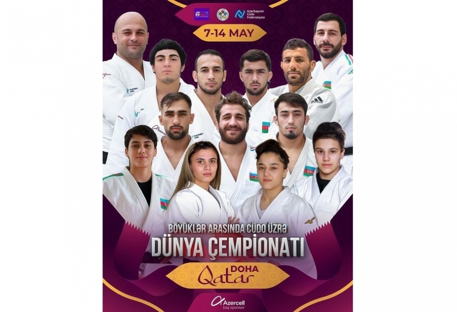 Judocas azerbaiyanos participarán en el Campeonato del Mundo de Judo de 2023 en Doha