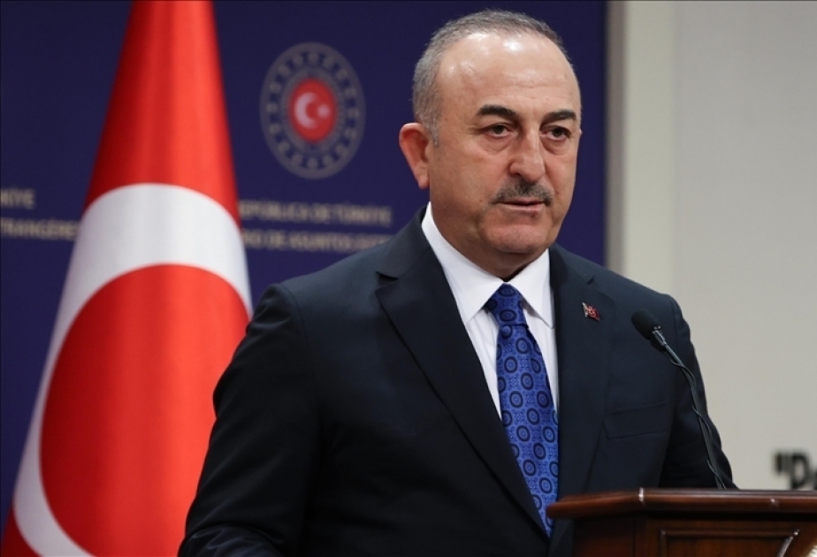 Türkiyənin xarici işlər naziri Fransanı ikiüzlülükdə ittiham edib