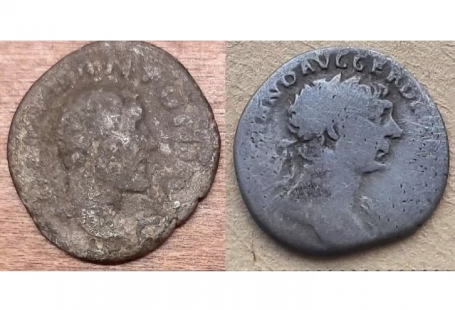 Kimsəsiz adada Roma imperatorlarının gümüş sikkələri tapılıb