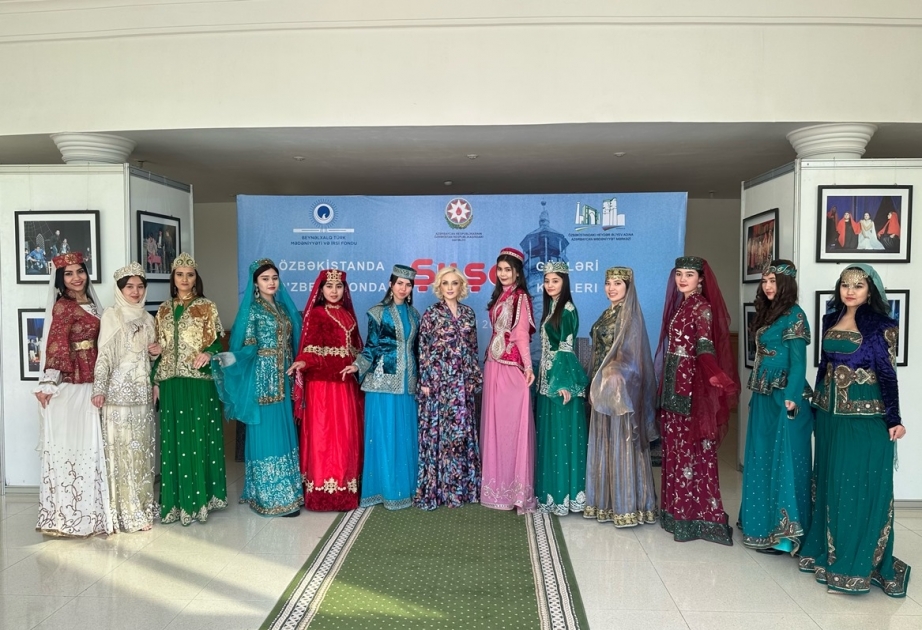 Özbəkistanda Gülnarə Xəlilovanın “Qarabağ” kolleksiyasının təqdimatı olub