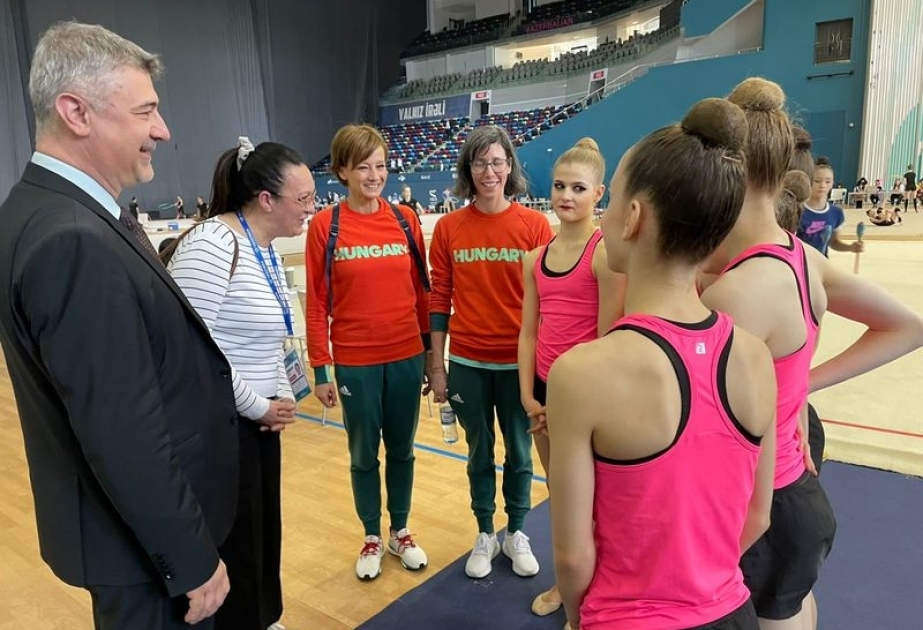 Səfir: Azərbaycanın gimnastikada peşəkar idmançıları var