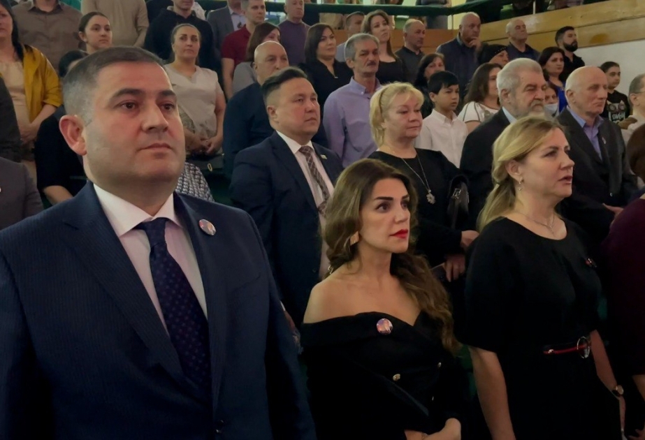 Kurqan şəhərində Ümummilli Lider Heydər Əliyevin 100 illik yubileyi qeyd olunub VİDEO