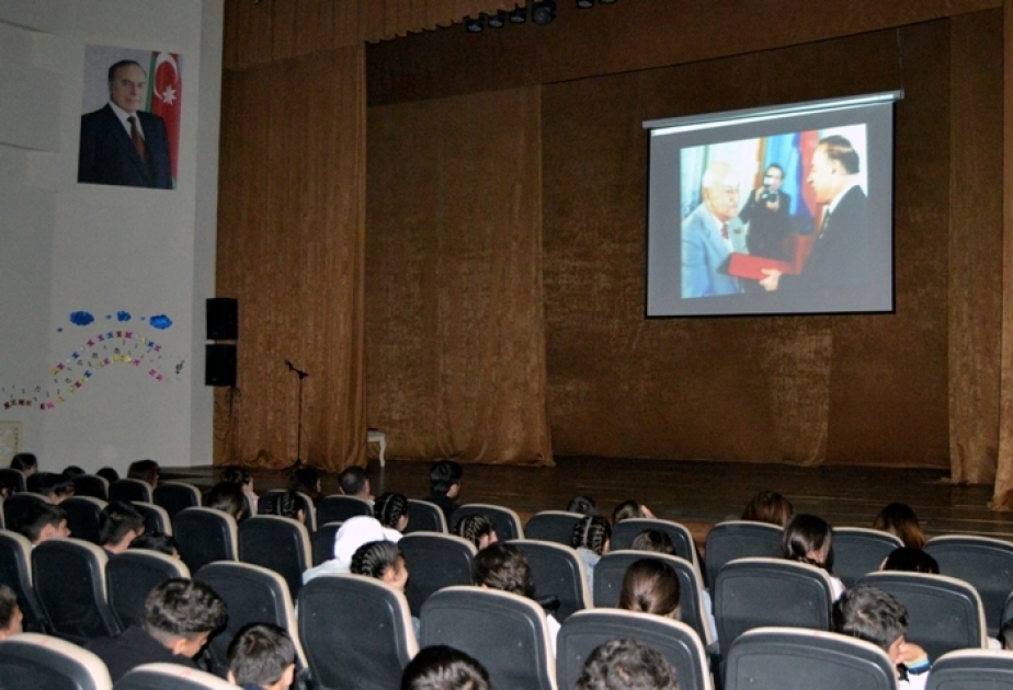 “Heydər Əliyev Azərbaycan mədəniyyətinin hamisi” adlı film nümayiş olunub