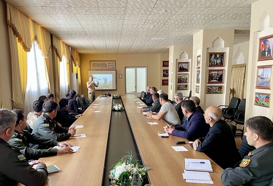 Sessions held with participation of military photographers and video operators