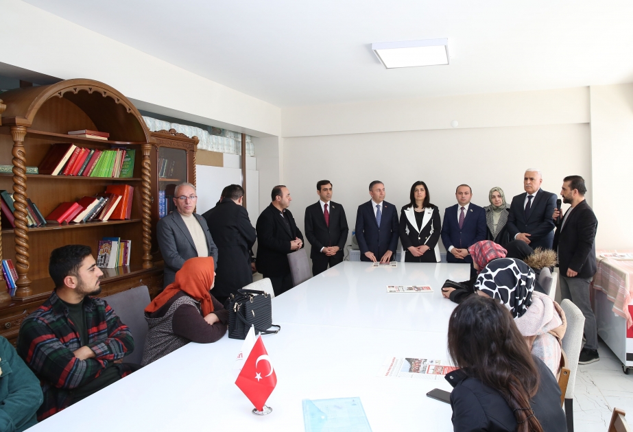 YAP nümayəndə heyətinin Ərzuruma səfəri davam edir