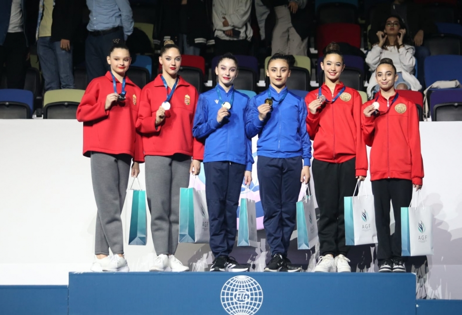 Gimnastlarımız “AGF Trophy” turnirinin ikinci gününü uğurla başa vurublar