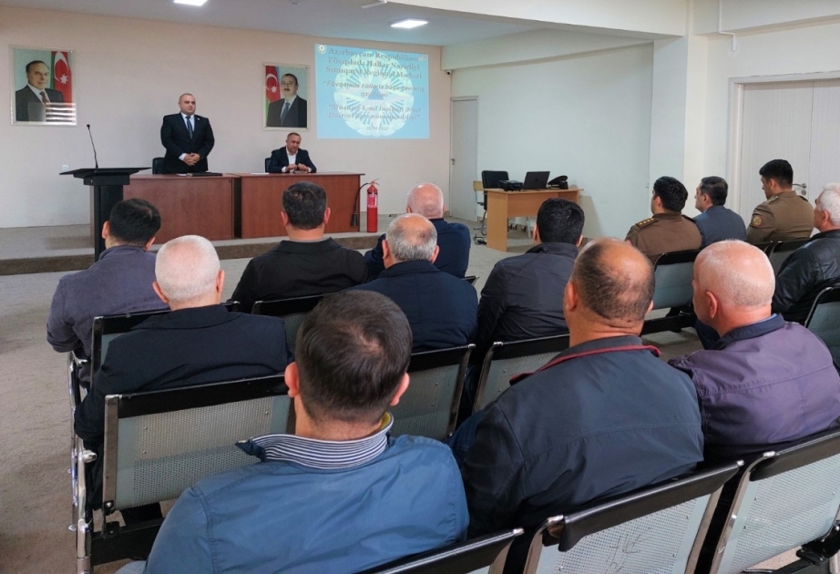 Şəhər və regionlarda fövqəladə hadisələrlə bağlı zəruri davranış qaydaları barədə məlumat verilib