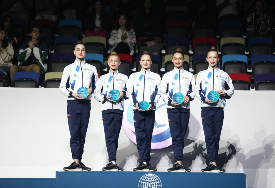 Bakıda Kipr və İsrail gimnastlarına “AGF Trophy” kuboku təqdim olunub