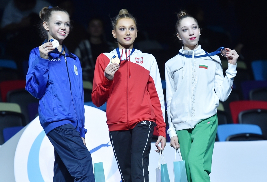 “AGF Trophy” turnirində gənclər arasında fərdi proqramda yarışlara yekun vurulub