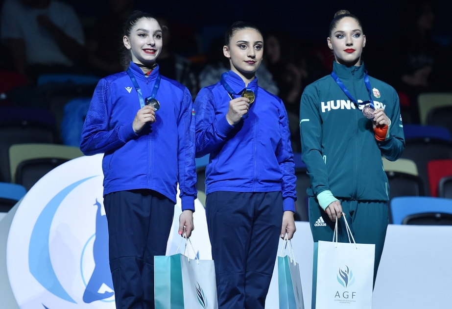 Azerbaijani gymnast captures four golds at AGF Trophy in Baku