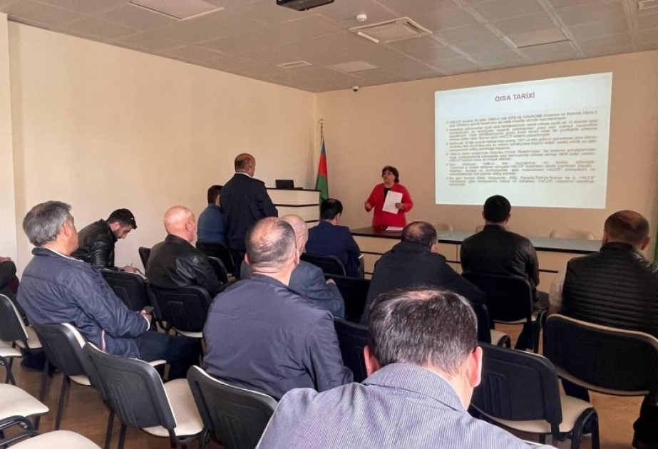 “Peşəkarlarla görüş”də kəsim məntəqələrində HACCP prinsiplərinin tətbiqinin təşkili barədə danışılıb