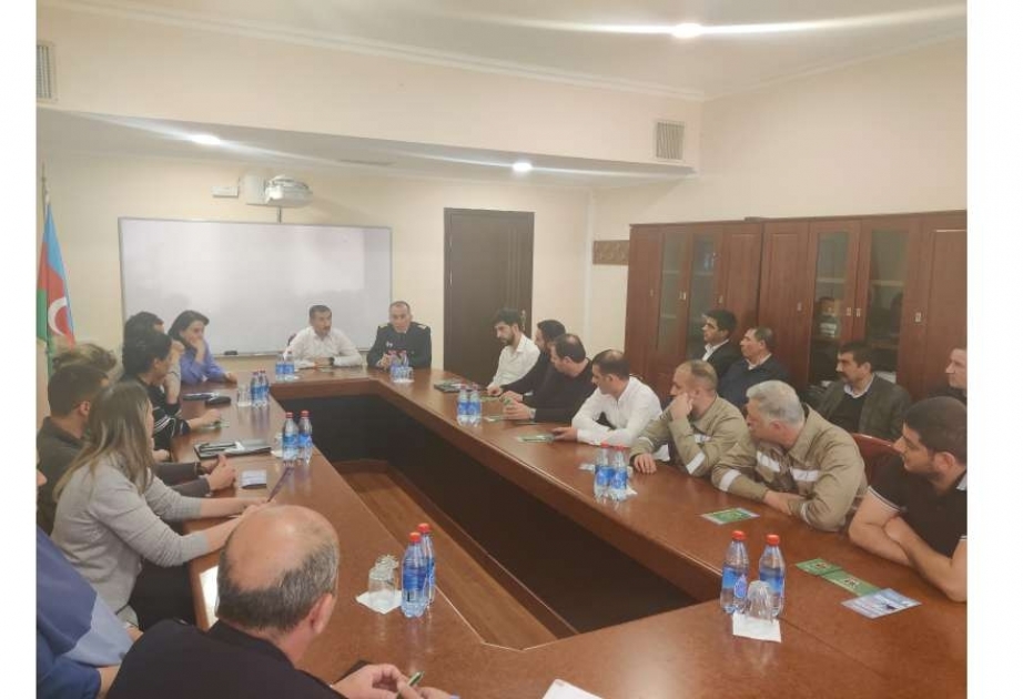 “İnsan alverinə qarşı mübarizə” mövzusunda maarifləndirici tədbir təşkil olunub