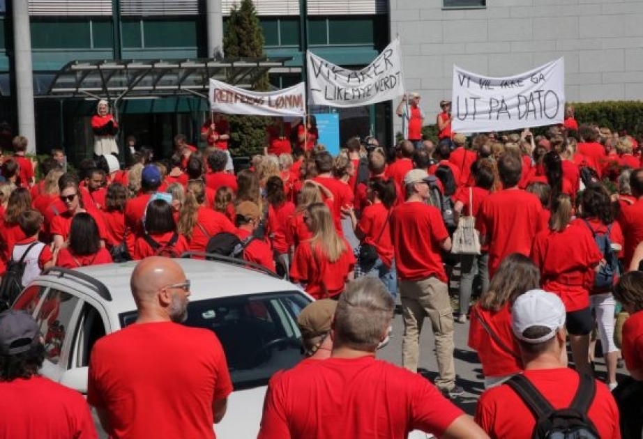 Более 24 тысяч работников столичного региона Норвегии объявили забастовку