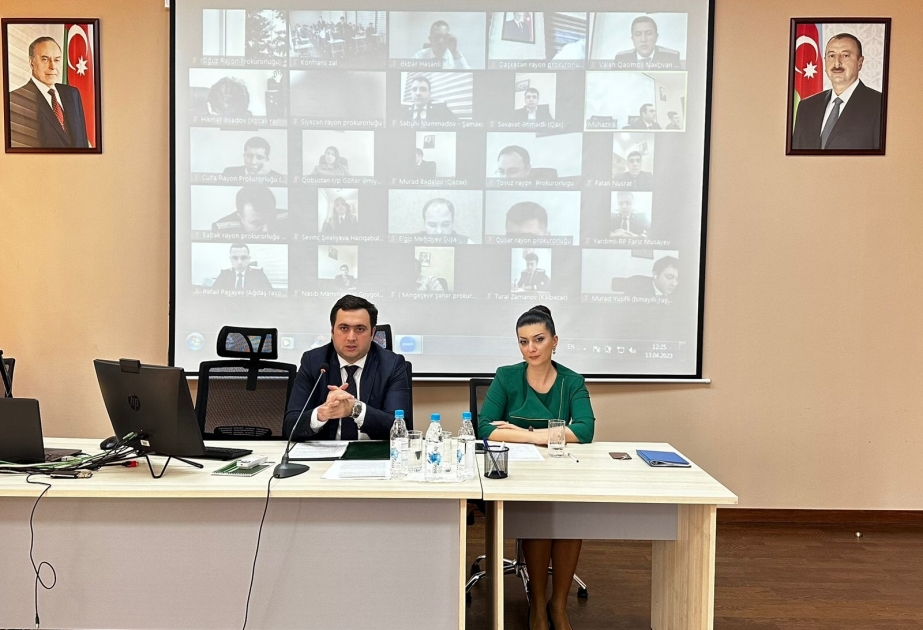“Maliyyə istintaqının taktikası və metodikası” mövzusu üzrə təlim keçirilib