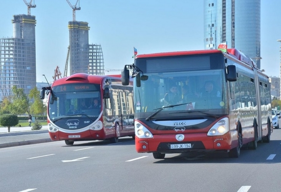 Paytaxtda avtobusların hərəkət intervalında gecikmələr müşahidə edilir