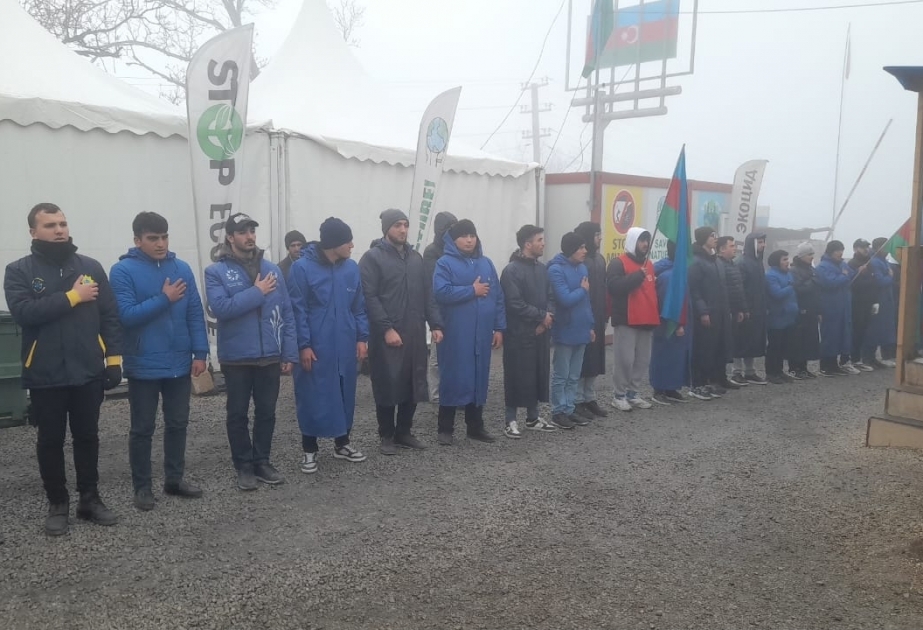 Peaceful protest of Azerbaijani eco-activists on Lachin–Khankendi road enters 128th day