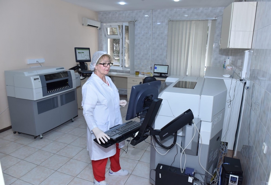 Обновлена лаборатория Детской больницы Сумгайыта