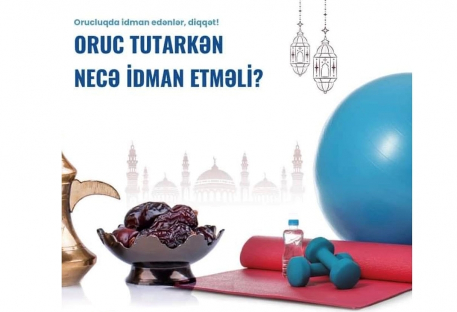 Oruc tutarkən aşağı intensivlikli aerobik məşqlər edilə bilər
