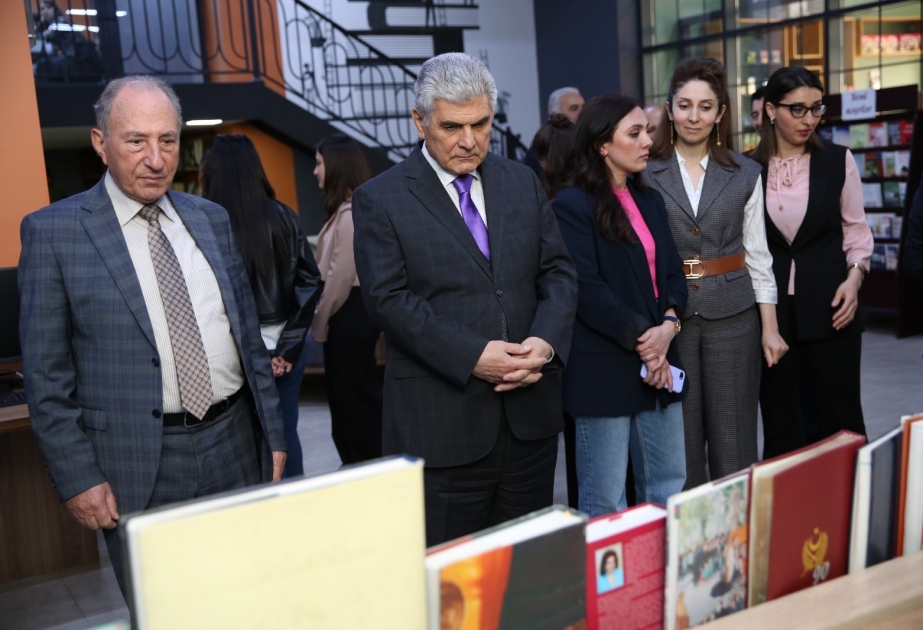 ADPU-da Ulu Öndər Heydər Əliyevin 100 illiyinə həsr olunmuş kitab sərgisi keçirilib