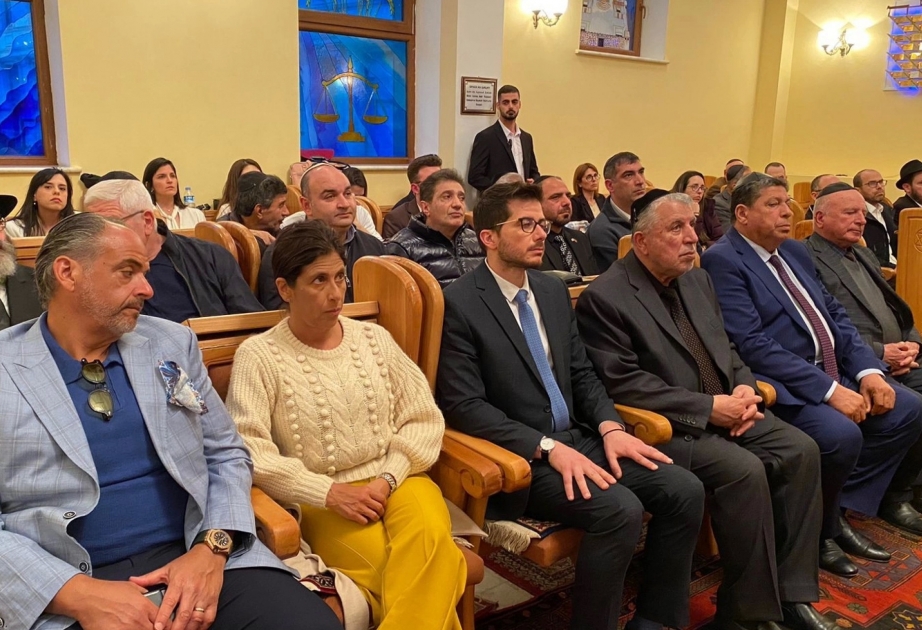 День памяти жертв Катастрофы отметили в Бакинской синагоге горских евреев