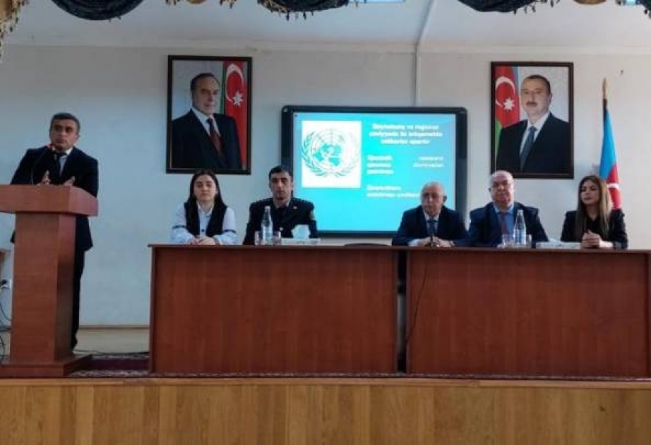 Şagirdlər narkomaniyanın doğurduğu faciələr barədə məlumatlandırılıblar
