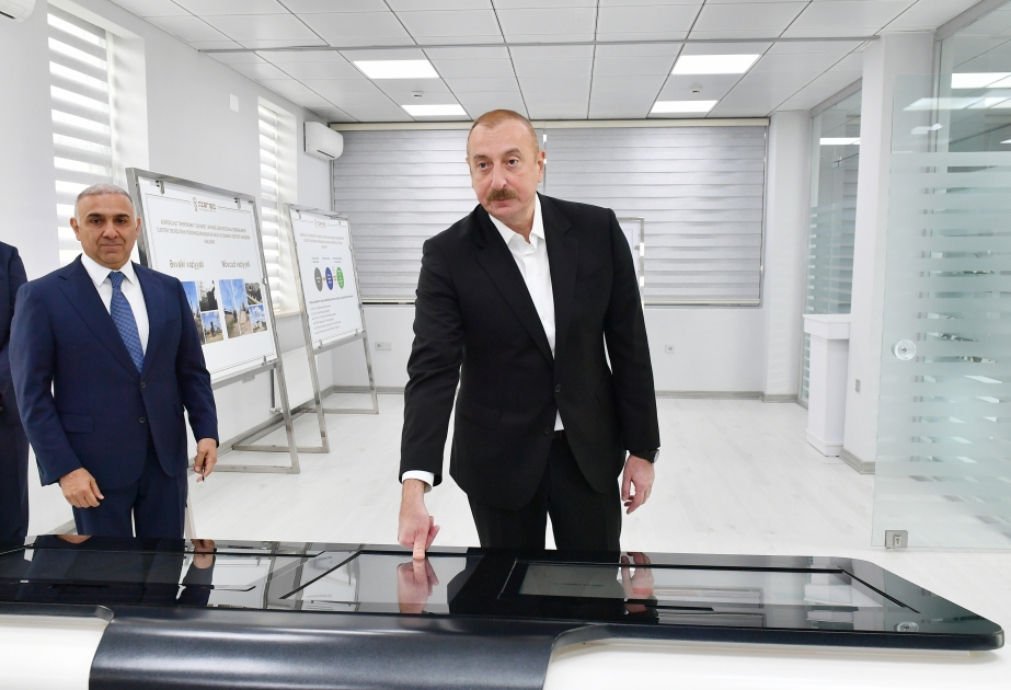 Президент Ильхам Алиев открыл Сальянский цифровой центр управления ОАО «Азеришыг»  ОБНОВЛЕНО ВИДЕО