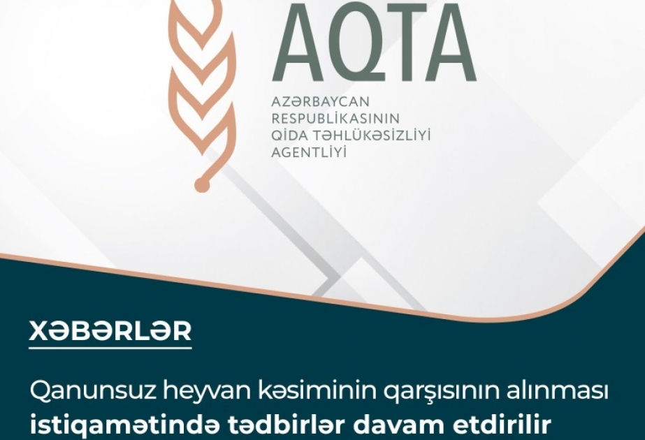 Qanunsuz heyvan kəsimi məntəqələri ilə əlaqədar tədbirlər görülüb